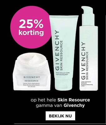ICI PARIS XL Skin resource gamma van givenchy aanbieding