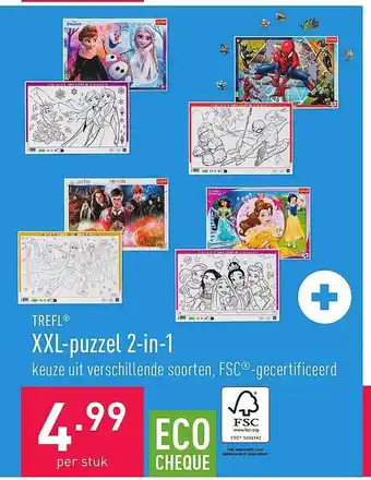 Trefl xxlpuzzel 2in1