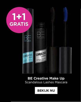 ICI PARIS XL Be creative make up scandalous lashes mascara aanbieding