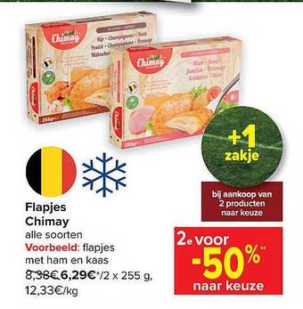 Carrefour Flapjes chimay aanbieding