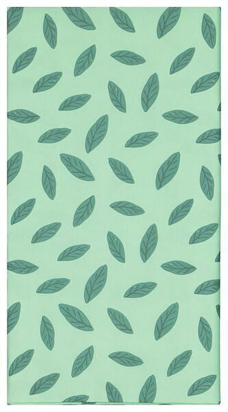 HEMA HEMA Tafelkleed - 138 X 220 - Papier - Bladeren aanbieding