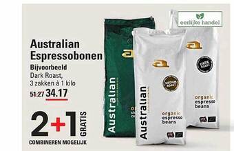 Sligro Australian espressobonen aanbieding