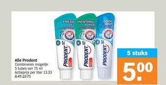 Albert Heijn Prodent aanbieding