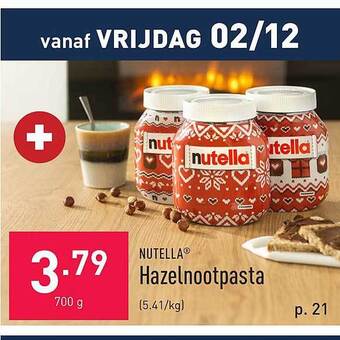 Nutella hazelnootpasta