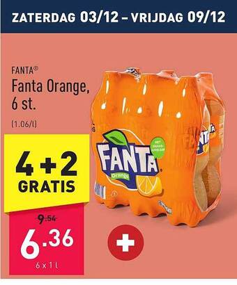 ALDI Fanta orange aanbieding