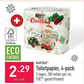 ALDI Kartika toiletpapier aanbieding