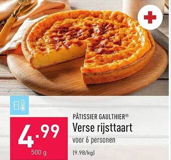 ALDI Verse rijsttaart aanbieding