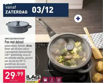 ALDI Home creation kitchen pan met deksel aanbieding