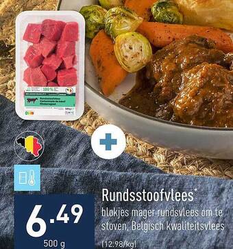 ALDI Rundsstoofvlees aanbieding
