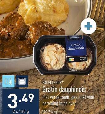 ALDI Excellence gratin dauphinois aanbieding