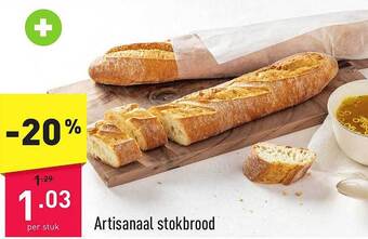 ALDI Artisanaal stokbrood aanbieding