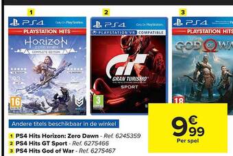 Carrefour Spel aanbieding