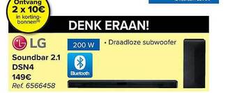 Carrefour Lg soundbar aanbieding