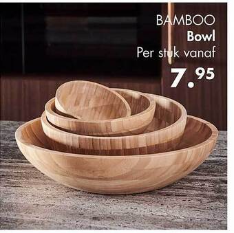 Casa Bamboo bowl aanbieding