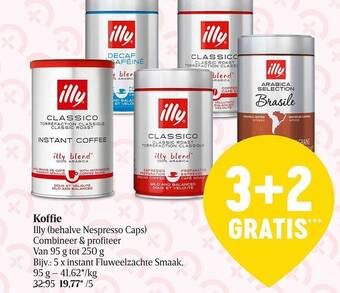 Delhaize Koffie illy aanbieding