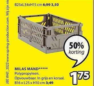 Jysk Milas mand aanbieding
