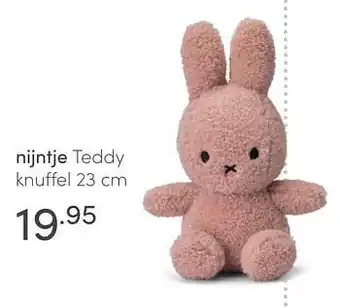 Baby & Tiener Nijntje teddy knuffel 23cm aanbieding