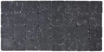 Makro Cobo garden Klinker getrommeld 10 x 10 x 4 cm zwart aanbieding