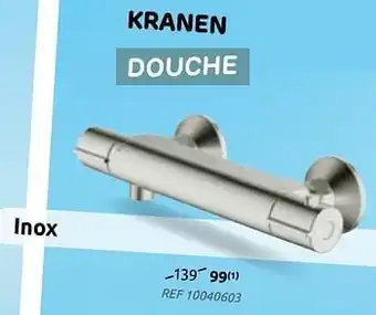 Brico Thermostatische douche mengkraan aanbieding