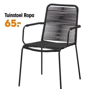 Kwantum Tuinstoel ropa aanbieding