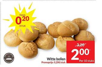 Intermarché Witte bollen aanbieding