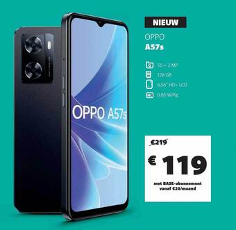 Base Oppo a57s aanbieding