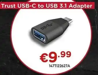 CompuDeals Trust usb-c to usb 3.1 adapter aanbieding
