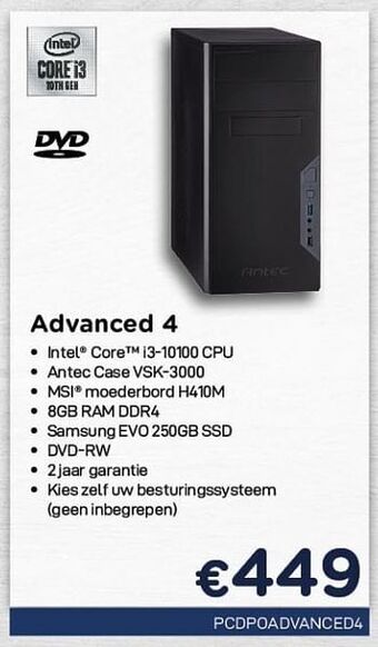 CompuDeals Pointer systems advanced 4 aanbieding