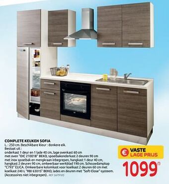 Brico Complete keuken sofia aanbieding