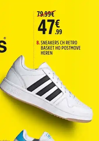 Intersport Adidas sneakers CH retro basket ho postmove heren aanbieding