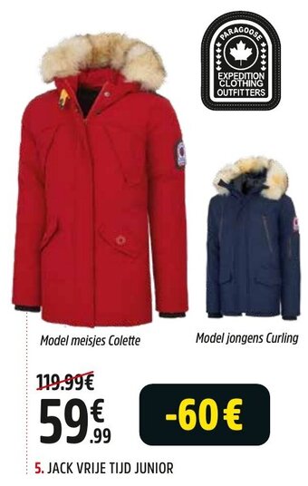 Intersport Jack vrije tijd junior aanbieding