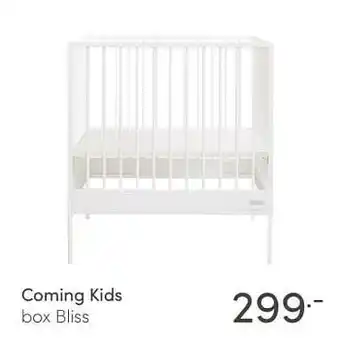 Baby & Tiener Coming kids box bliss aanbieding