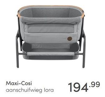 Baby & Tiener Maxi-cosi aanschuifwieg iora aanbieding