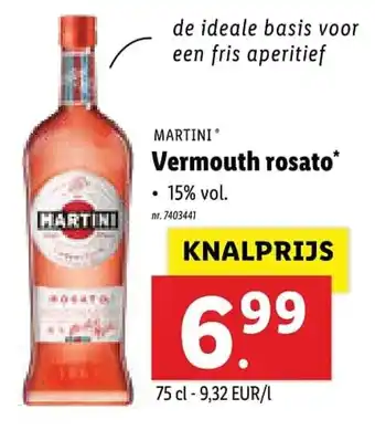 Martini Vermouth rosato
