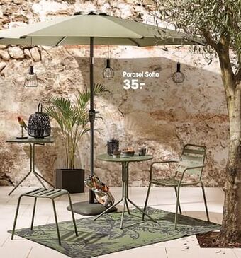 Kwantum Parasol sofia aanbieding