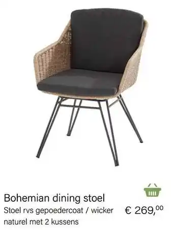 Multi bazar Bohemian dining stoel aanbieding