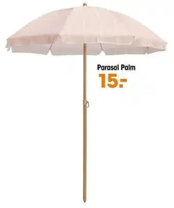Kwantum Parasol palm aanbieding