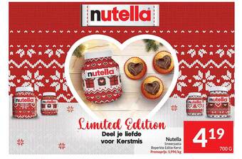 Intermarché Nutella smeerpasta aanbieding