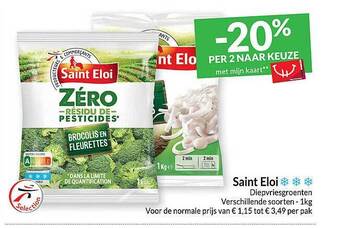 Intermarché Saint eloi diepvriesgroenten aanbieding