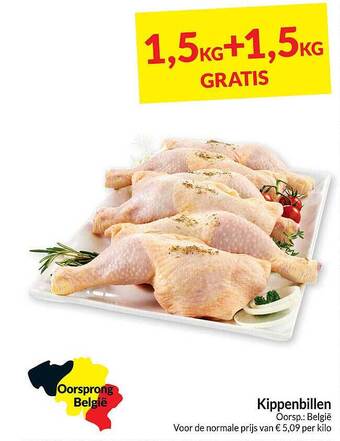 Intermarché Kippenbillen aanbieding