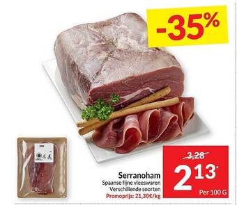 Intermarché Serranoham aanbieding