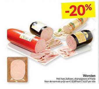 Intermarché Worsten aanbieding