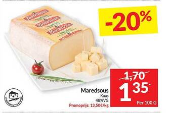 Intermarché Maredsous kaas aanbieding