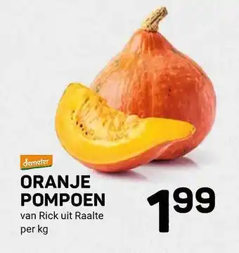 Oranje pompoen