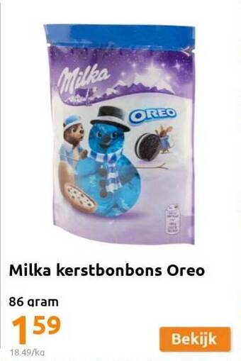 Action Milka kerstbonbons oreo aanbieding