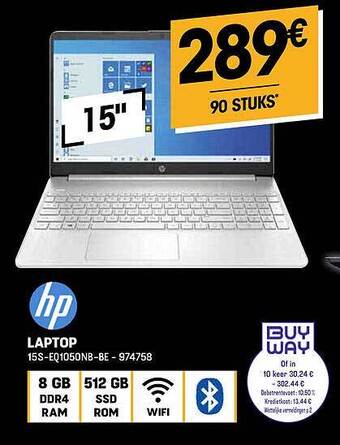 Electro Depot Hp laptop aanbieding