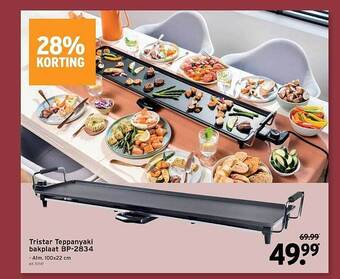 GAMMA Tristar teppanyaki bakplaat aanbieding
