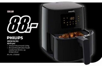 MediaMarkt Philips HD9252/90 Airfryer aanbieding