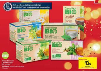 Thee of infusie carrefour bio