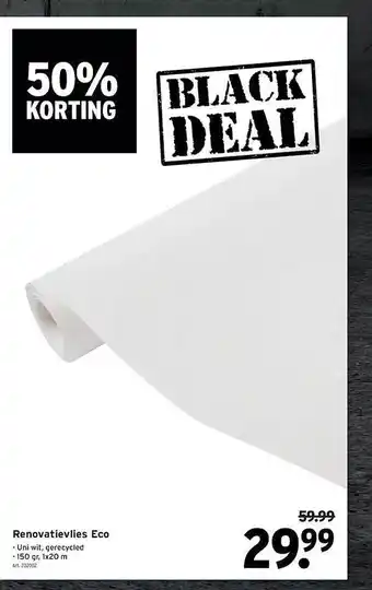 GAMMA Renovatievlies eco aanbieding